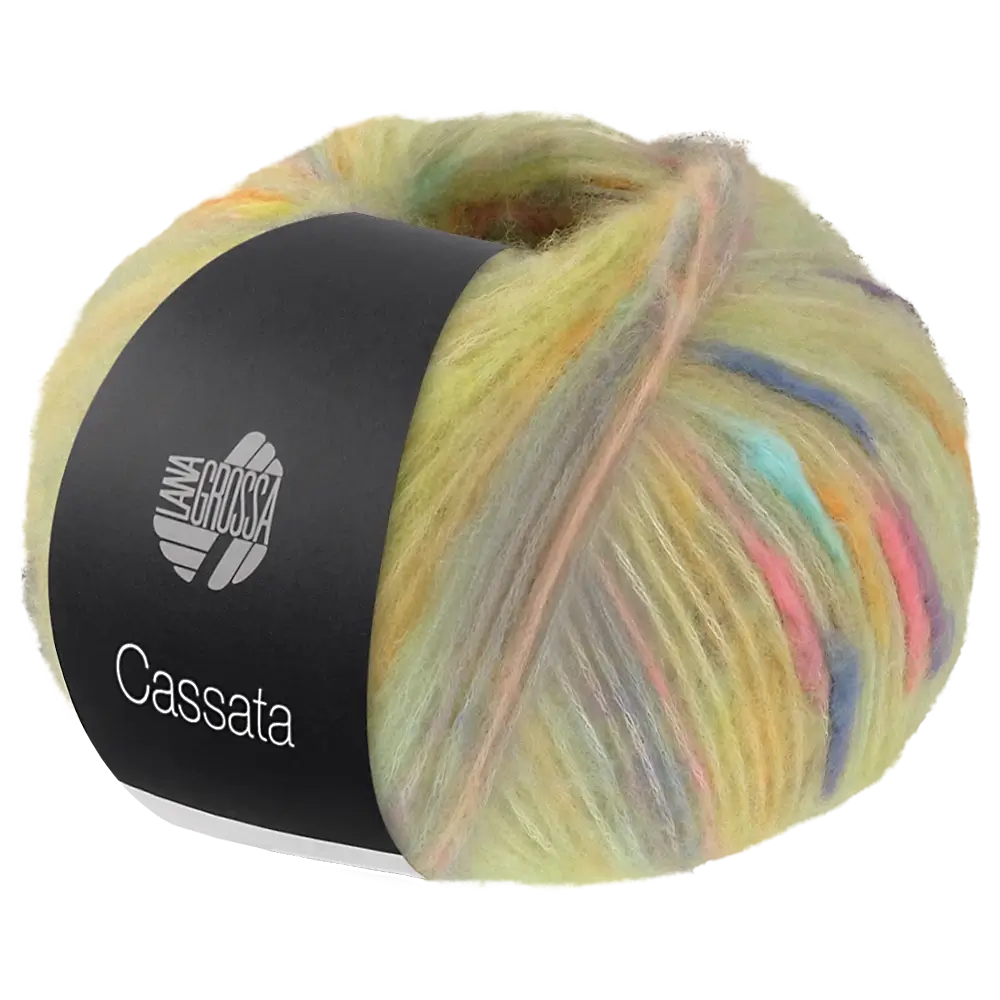#Farbe_Lana Grossa Cassata | 10 Zartgelb/Pfirsich/Hellgrau/Lichtgrün/Rosé