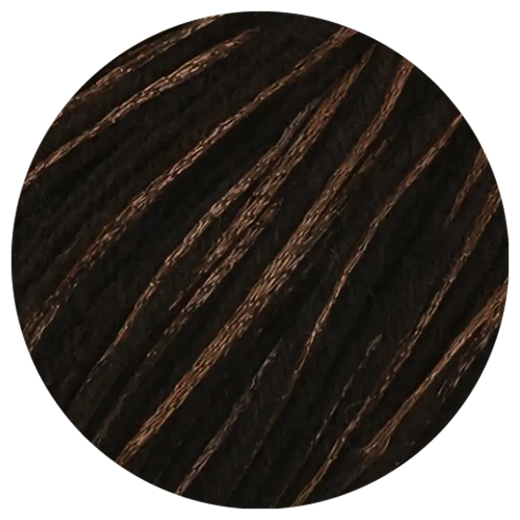 #Farbe_Lana Grossa Chiaro | 04 Schwarzbraun