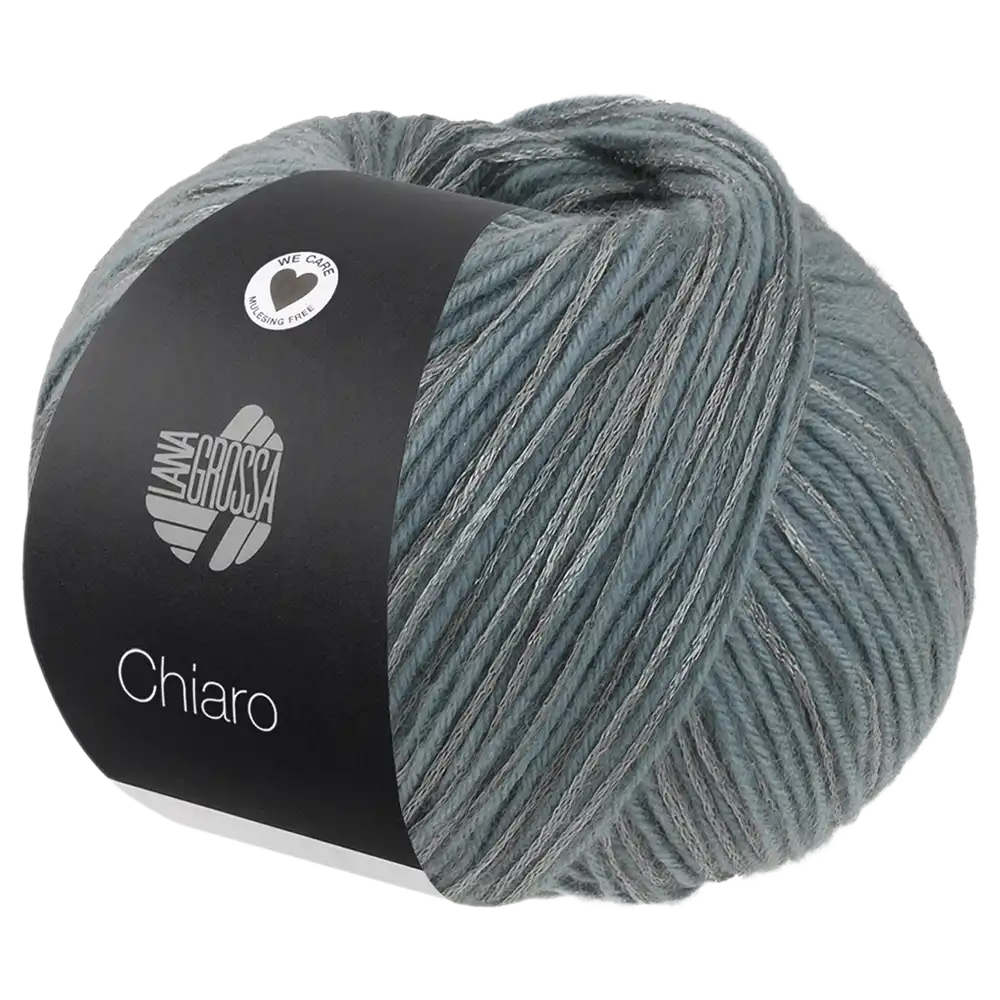 #Farbe_Lana Grossa Chiaro | 07 Graublau