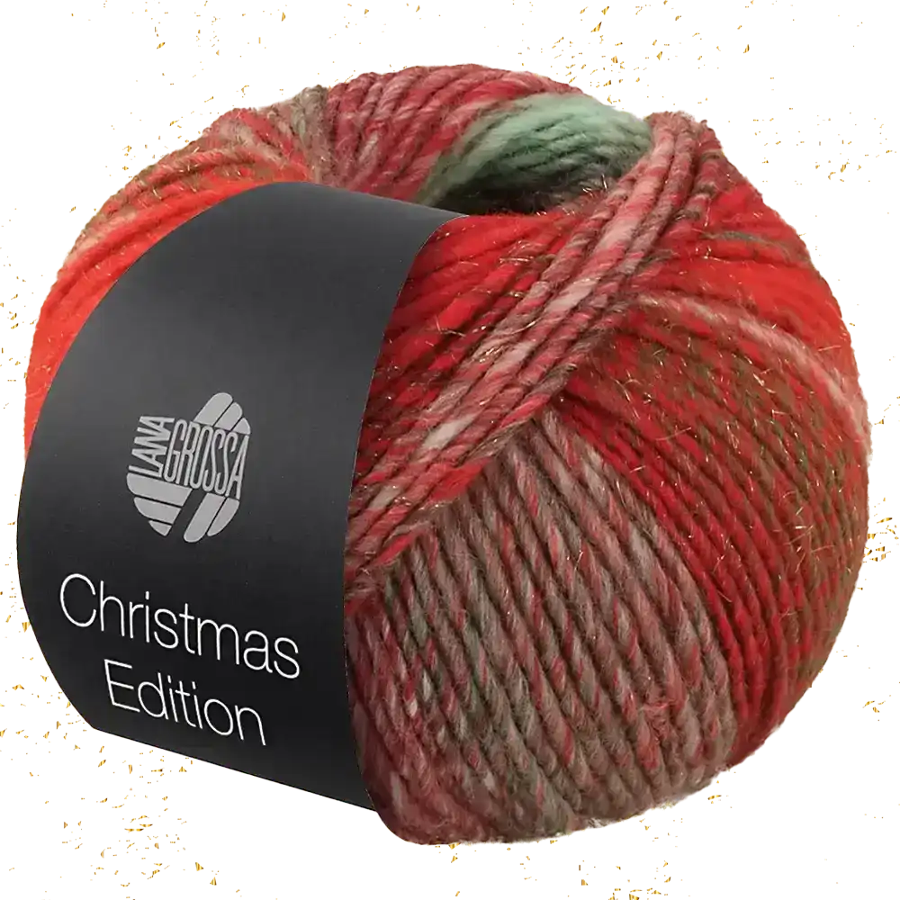 #Farbe_Lana Grossa Christmas Edition Big 2025 | 203 mit Glitzer