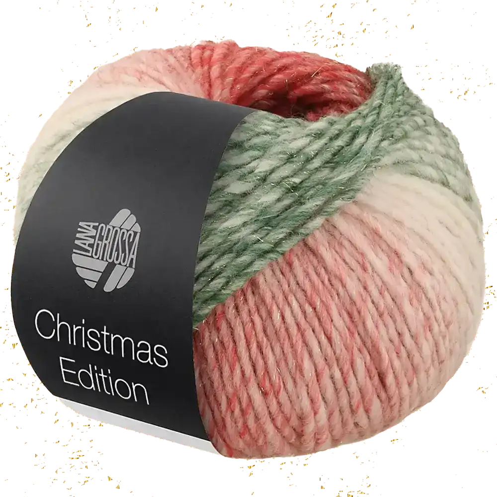 #Farbe_Lana Grossa Christmas Edition Big 2025 | 204 mit Glitzer