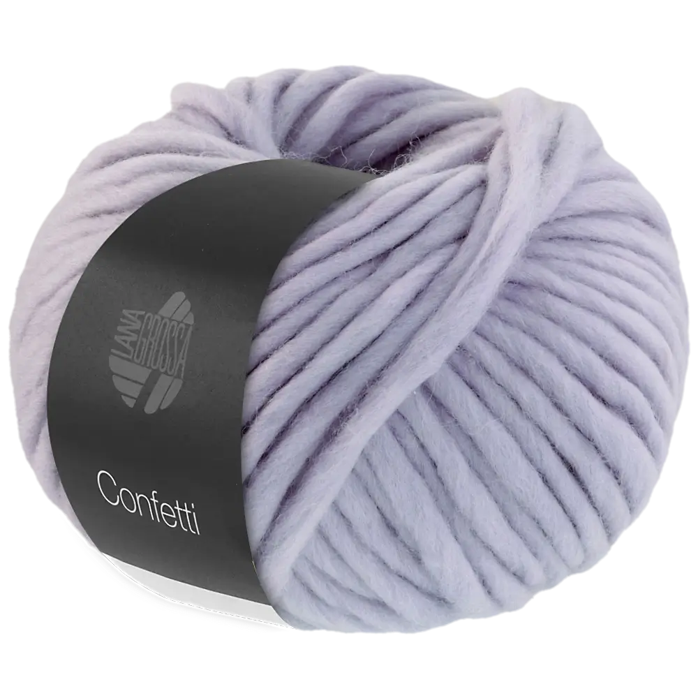 #Farbe_Lana Grossa Confetti | 112 Fliederlila