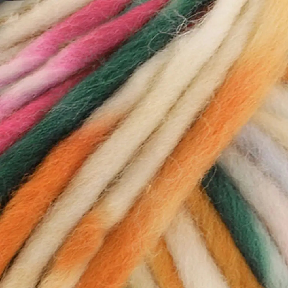 #Farbe_Lana Grossa Confetti | 18 Rohweiß/Pfirsich/Mandarin/Rosa/Weiß-/Resedagrün