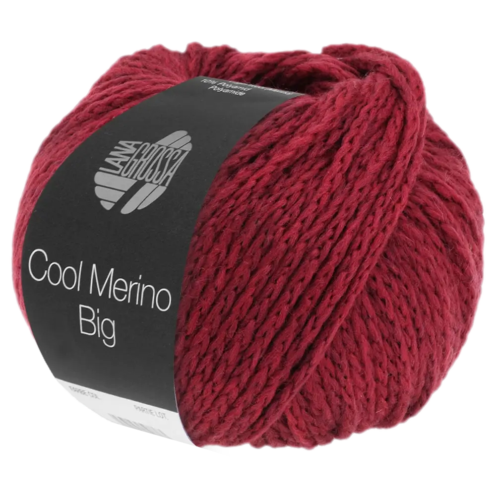 #Farbe_Lana Grossa Cool Merino Big | 212 Dunkelrot