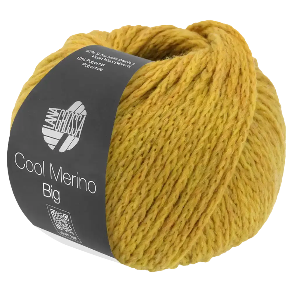 #Farbe_Lana Grossa Cool Merino Big | 234 Senfgelb