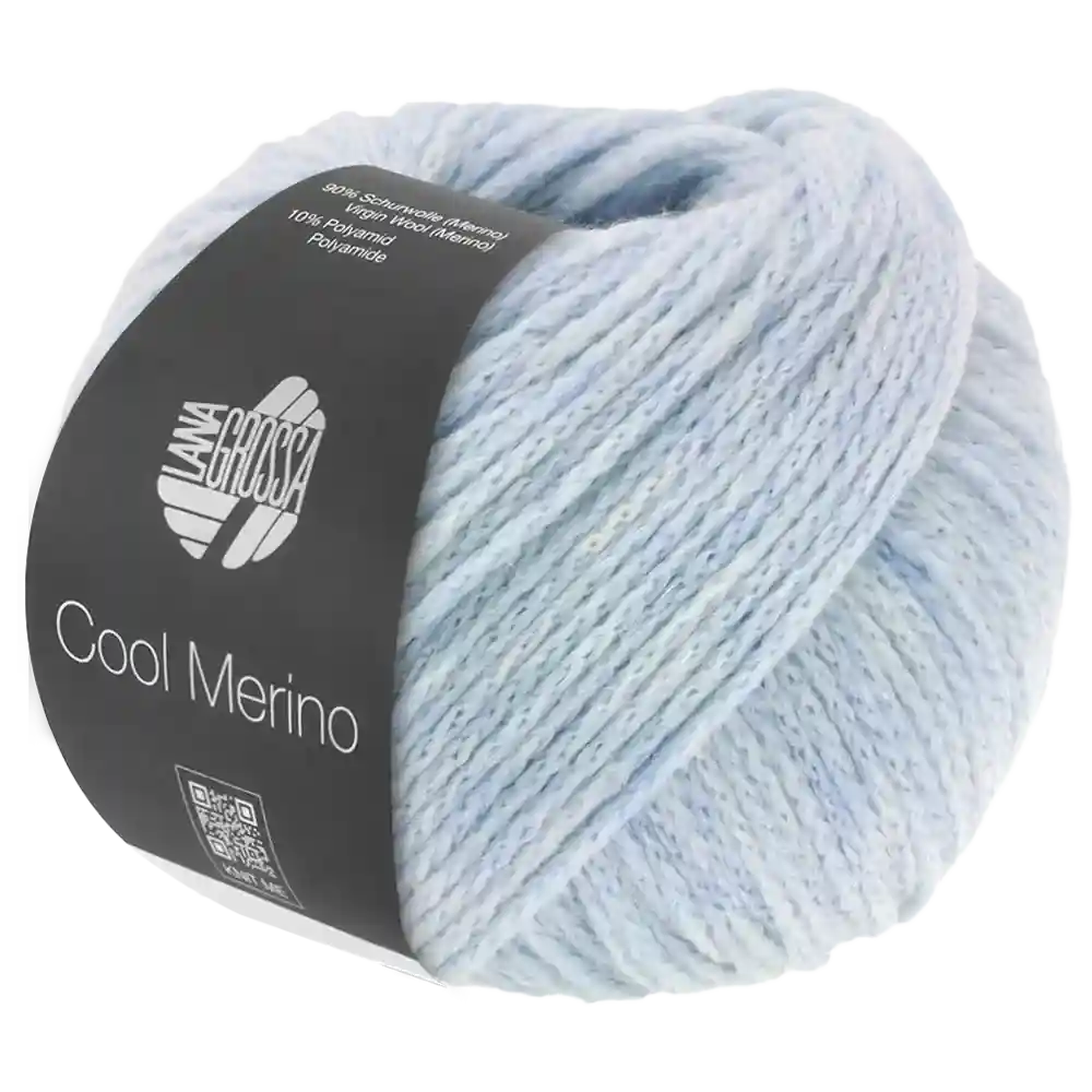 #Farbe_Lana Grossa Cool Merino Uni | 06 Hellblau