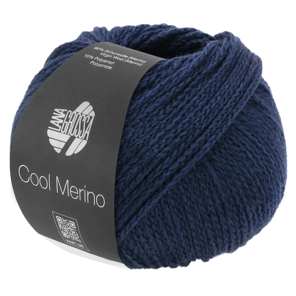 #Farbe_Lana Grossa Cool Merino Uni | 07 Nachtblau