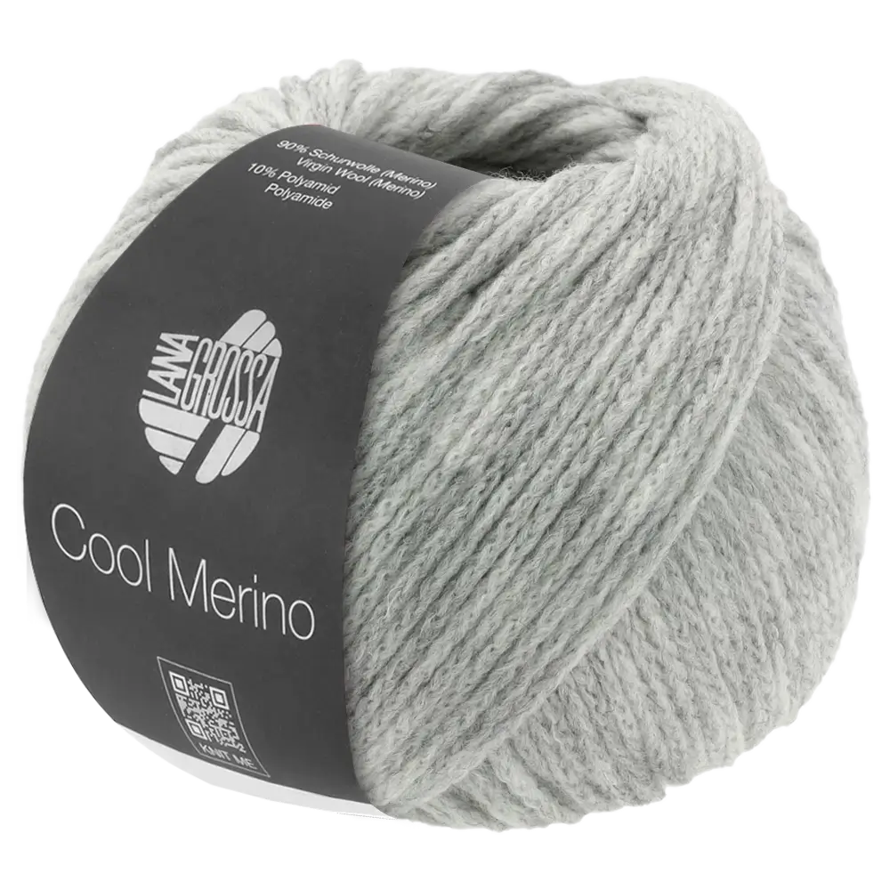 #Farbe_Lana Grossa Cool Merino Uni | 13 Hellgrau