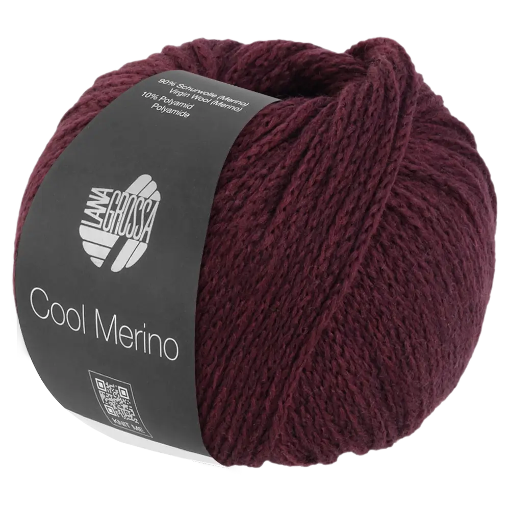 #Farbe_Lana Grossa Cool Merino Uni | 28 Braunrot