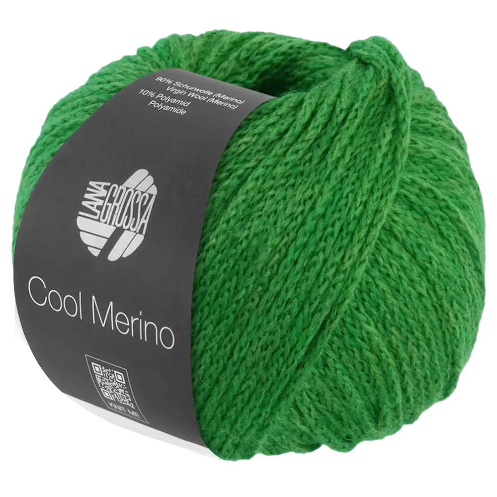 #Farbe_Lana Grossa Cool Merino Uni | 29 Flaschengrün