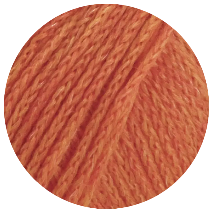 #Farbe_Lana Grossa Cool Merino Uni | 36 Lachsrot
