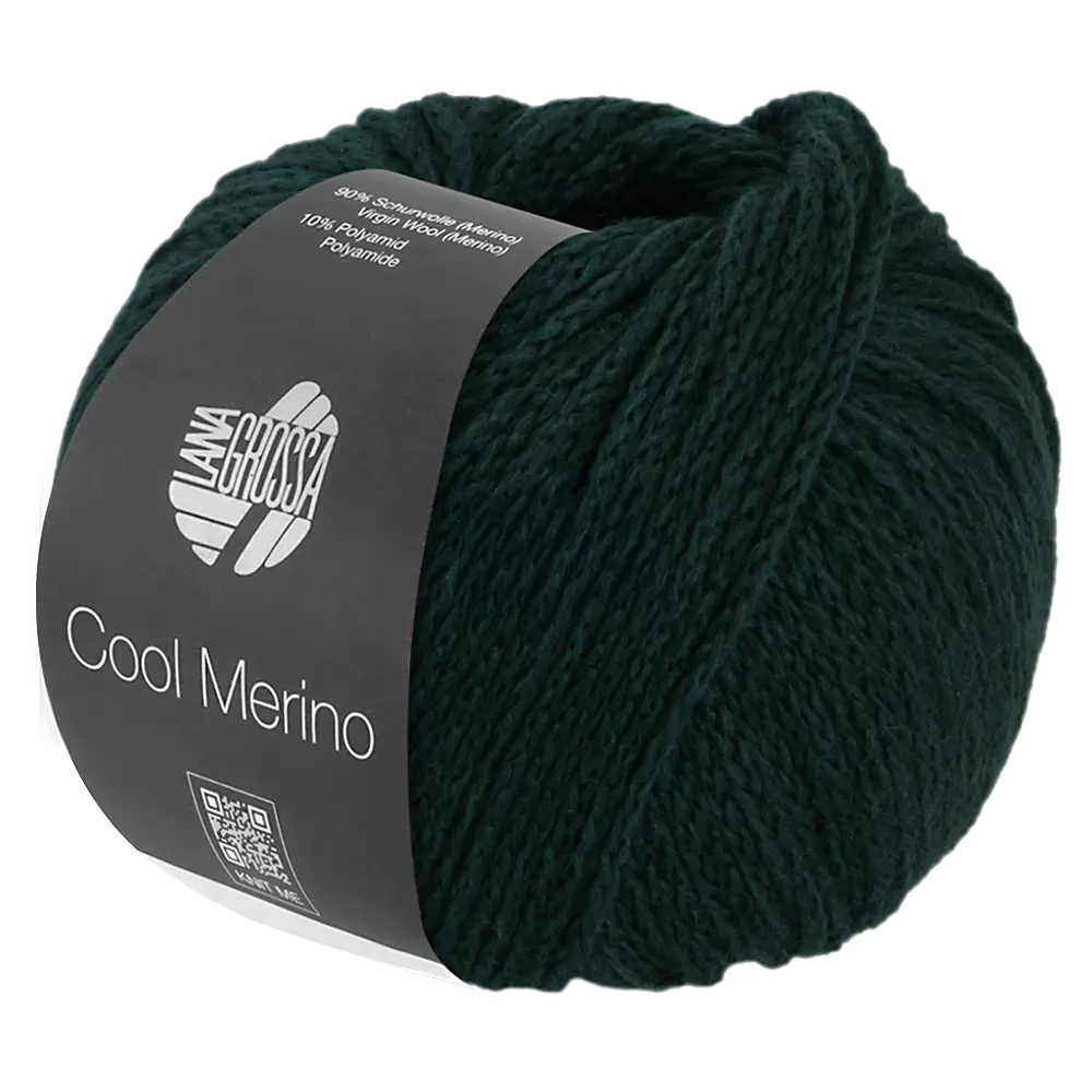 #Farbe_Lana Grossa Cool Merino Uni | 38 Tannengrün