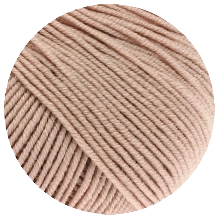 #Farbe_Lana Grossa Cool Wool | 2010 Helles Rosenholz
