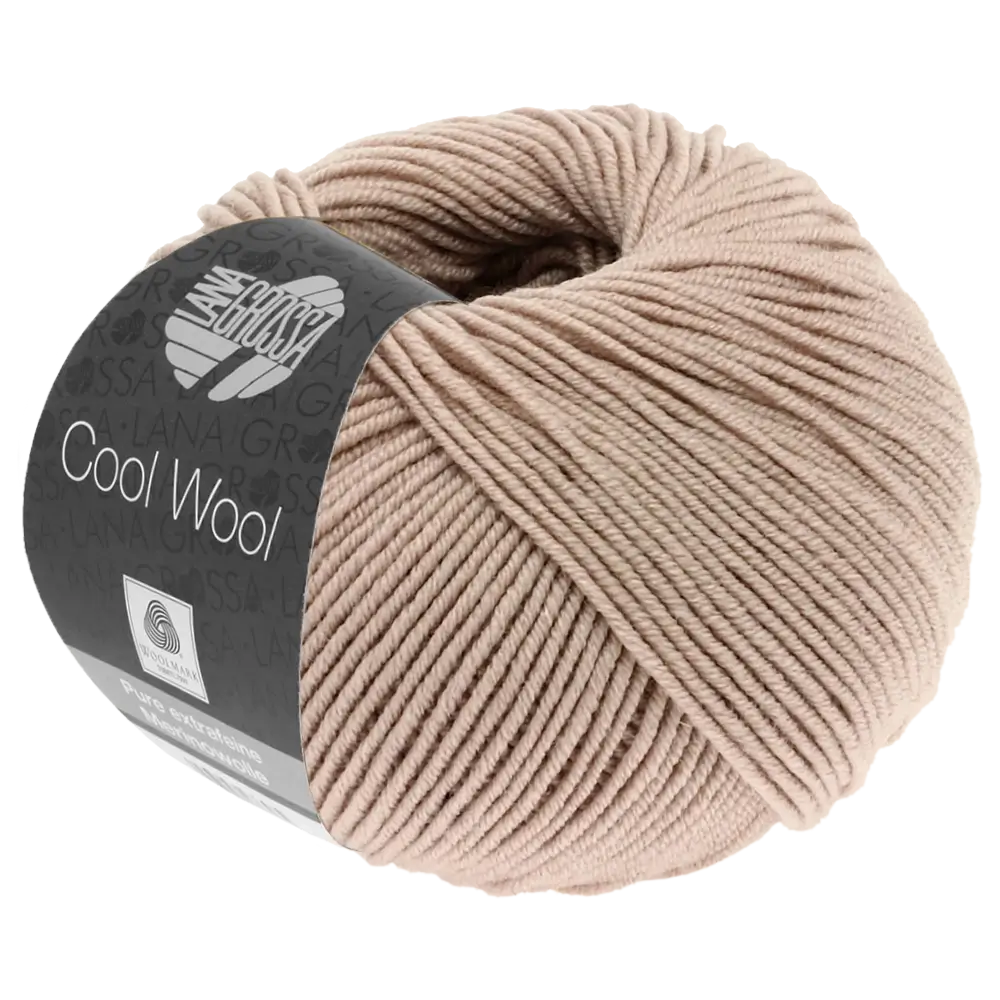 #Farbe_Lana Grossa Cool Wool | 2010 Helles Rosenholz