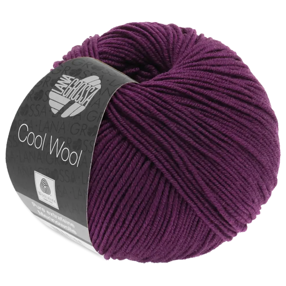 #Farbe_Lana Grossa Cool Wool | 2023 Dunkelviolett