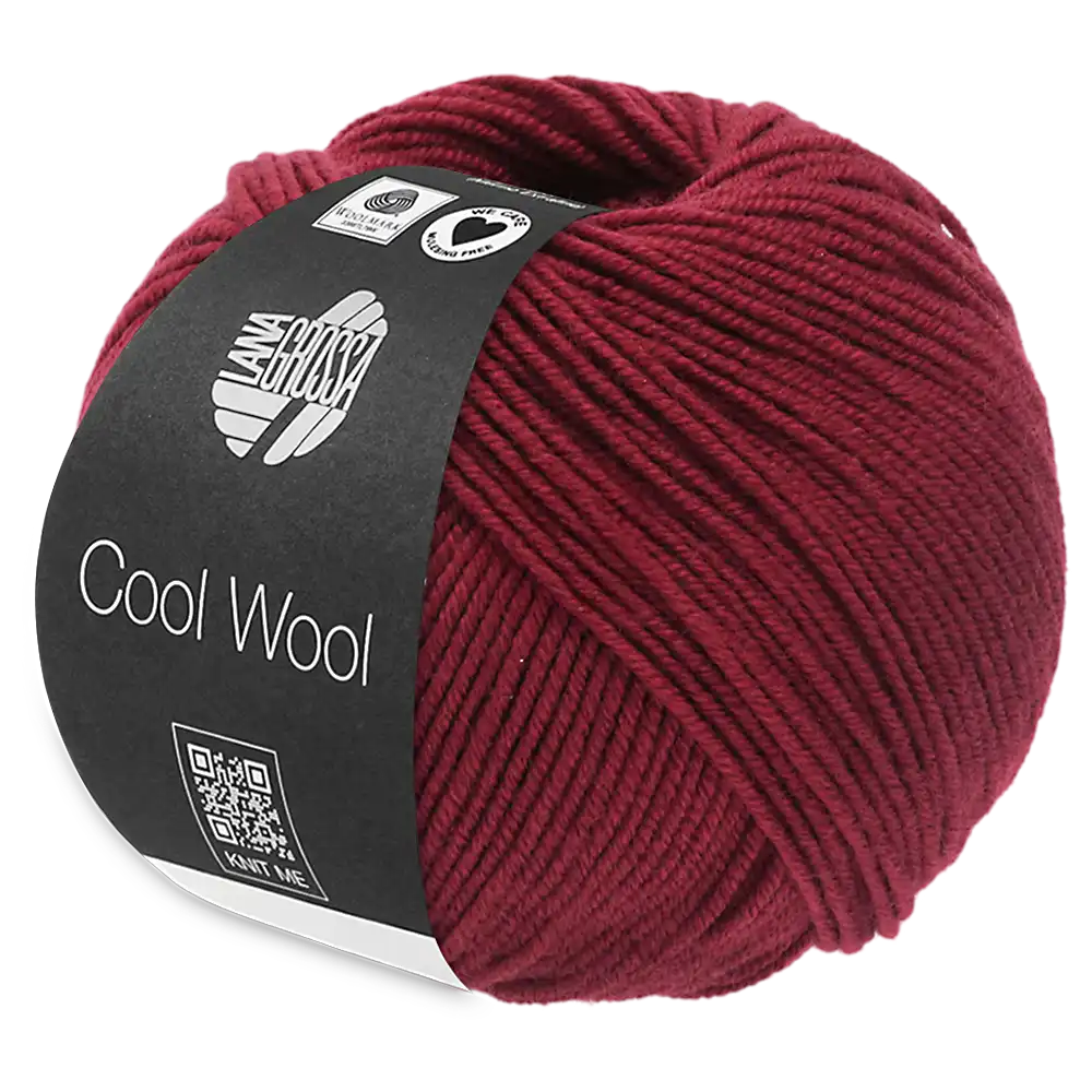 #Farbe_Lana Grossa Cool Wool | 2068 Indischrot