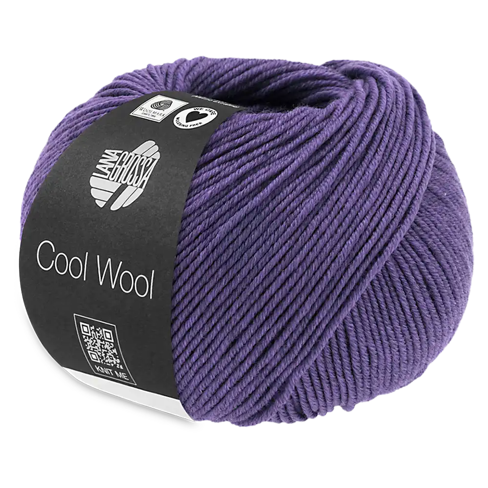 #Farbe_Lana Grossa Cool Wool | 2100 Rotviolett