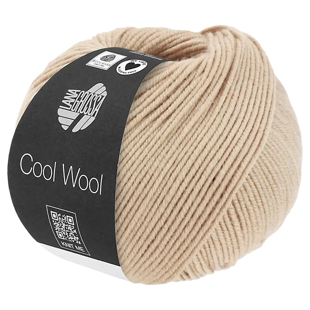 #Farbe_Lana Grossa Cool Wool | 2114 Perlbeige