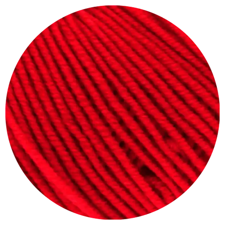 #Farbe_Lana Grossa Cool Wool | 417 Leuchtendrot