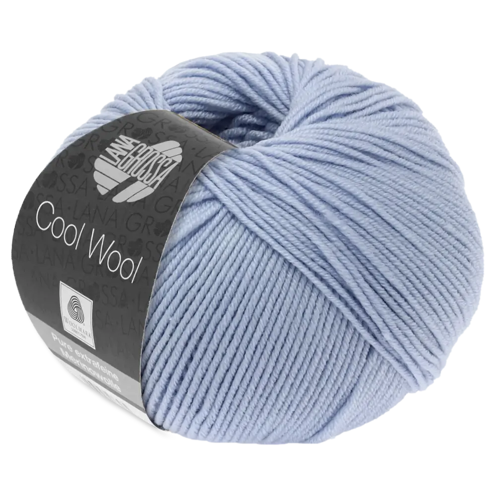 #Farbe_Lana Grossa Cool Wool | 430 Hellblau
