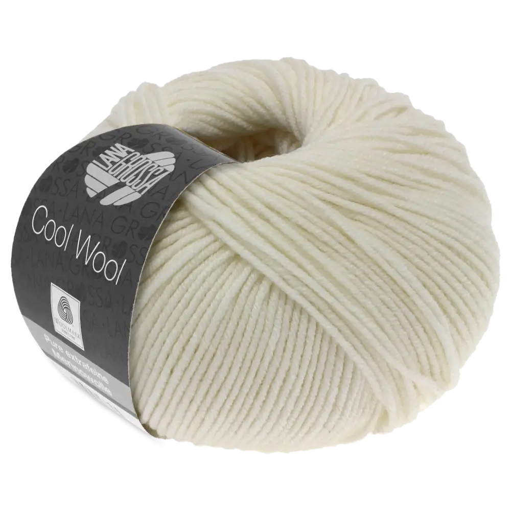 #Farbe_Lana Grossa Cool Wool | 432 Ecru