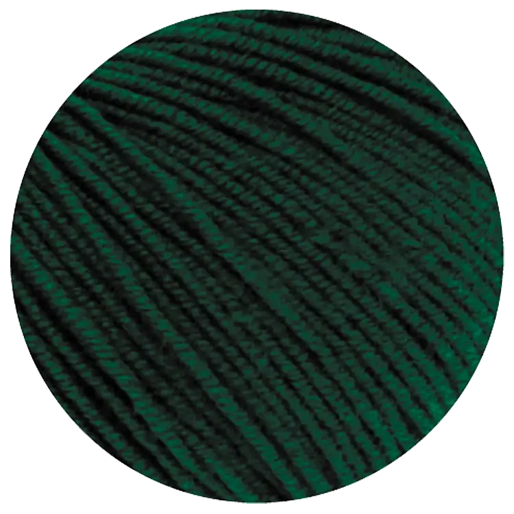 #Farbe_Lana Grossa Cool Wool | 501 Flaschengrün