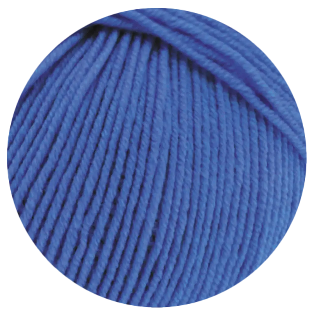 #Farbe_Lana Grossa Cool Wool | 555 Kobaltblau
