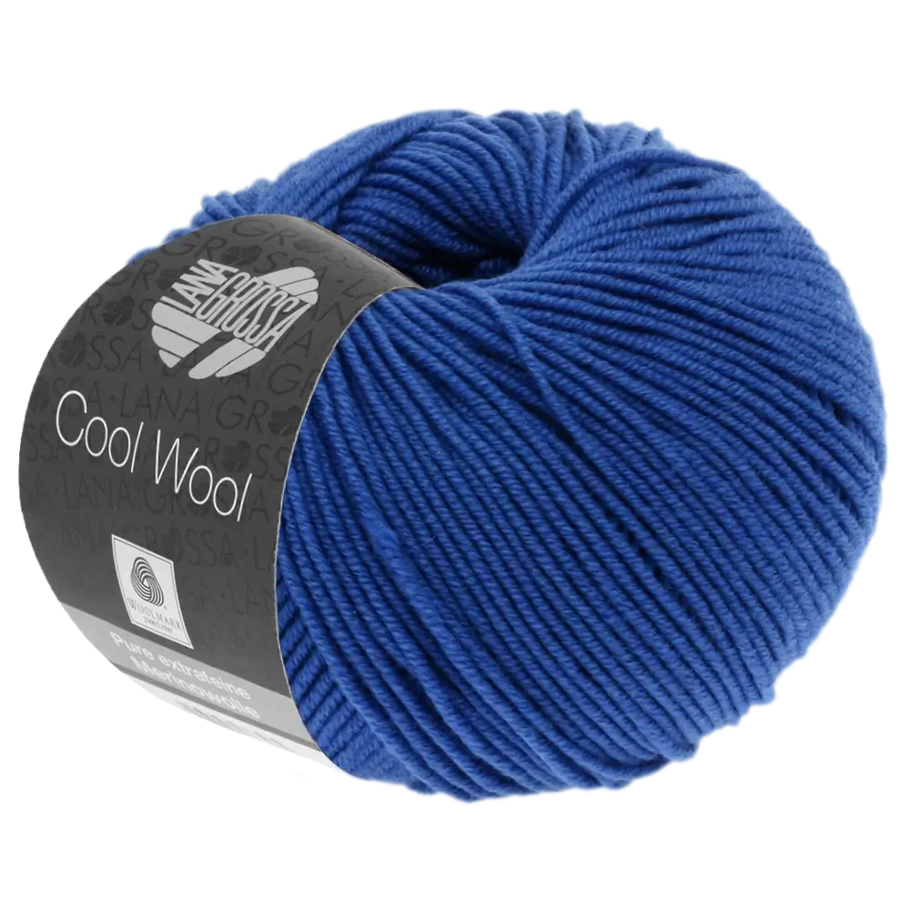 #Farbe_Lana Grossa Cool Wool | 555 Kobaltblau