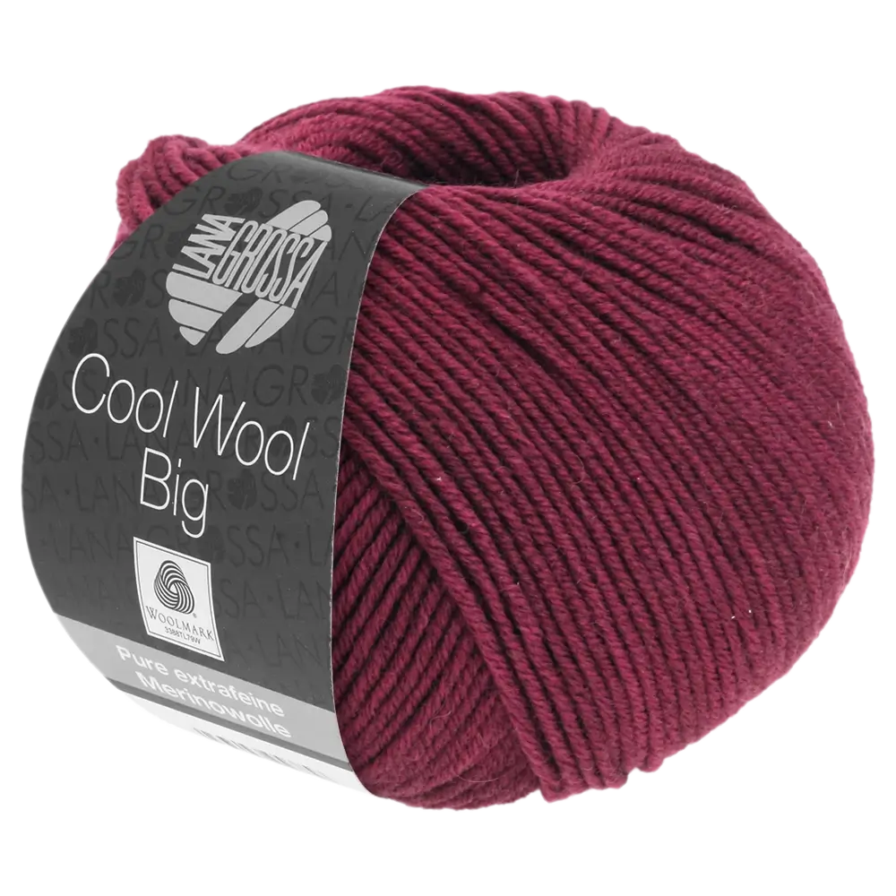 #Farbe_Lana Grossa Cool Wool Big | 1000 Burgund