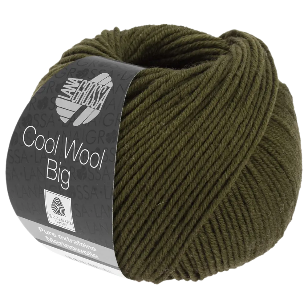 #Farbe_Lana Grossa Cool Wool Big | 1005 Dunkeloliv