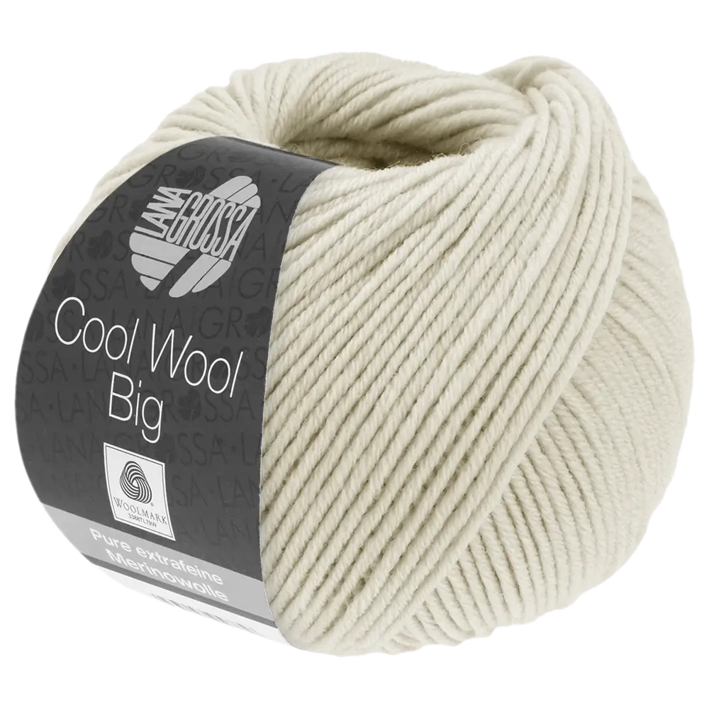 #Farbe_Lana Grossa Cool Wool Big | 1010 Grège
