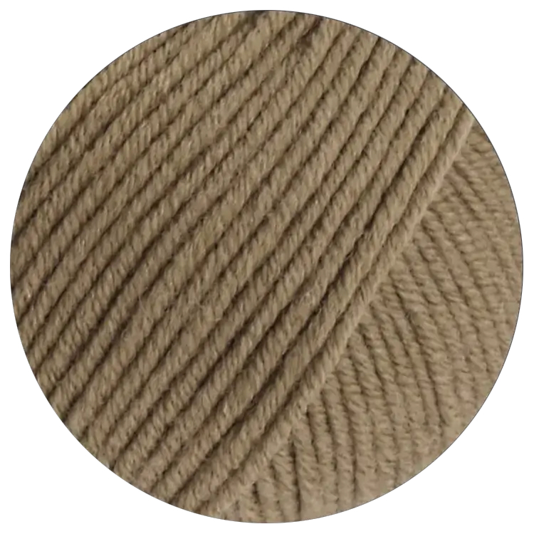 #Farbe_Lana Grossa Cool Wool Big | 1011 Graubraun