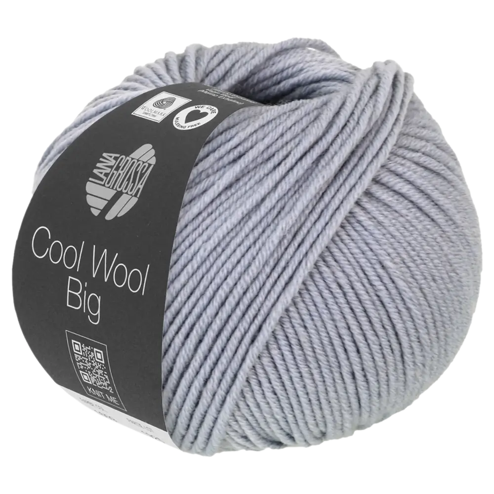 #Farbe_Lana Grossa Cool Wool Big | 1019 Graublau