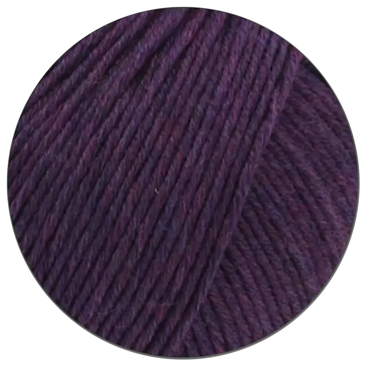 #Farbe_Lana Grossa Cool Wool Big | 1604 Dunkelviolett meliert