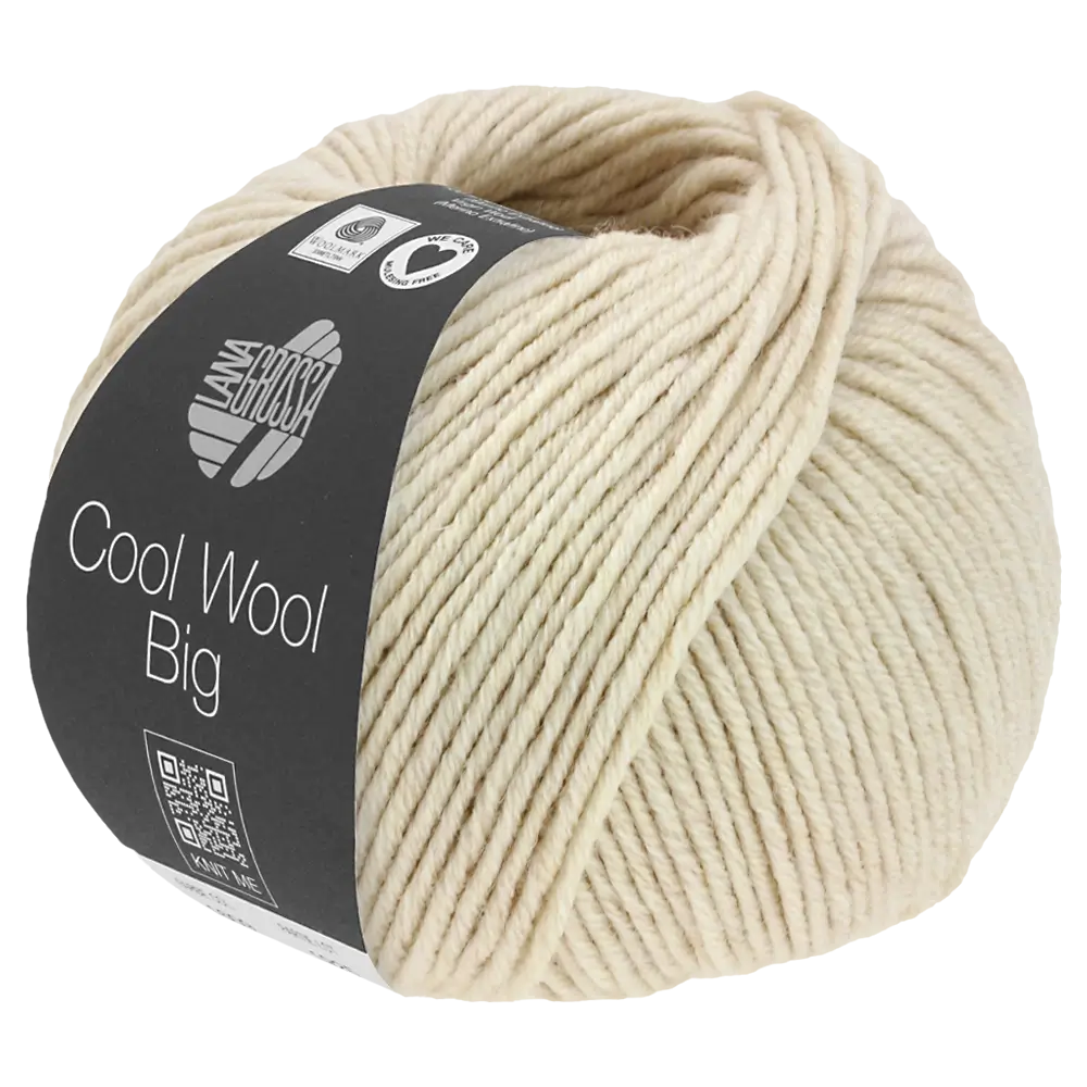 #Farbe_Lana Grossa Cool Wool Big | 1624 Beige meliert