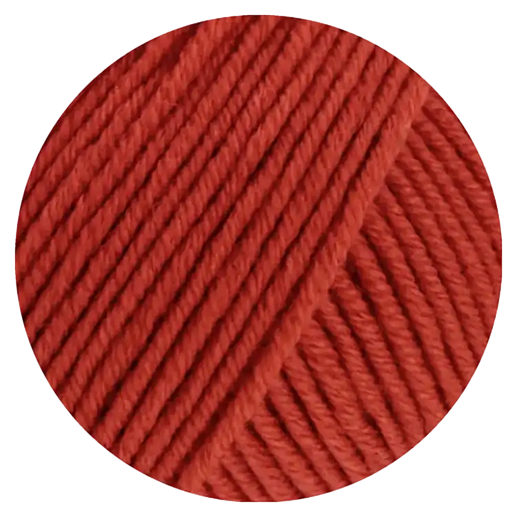 #Farbe_Lana Grossa Cool Wool Big | 1628 Rot meliert