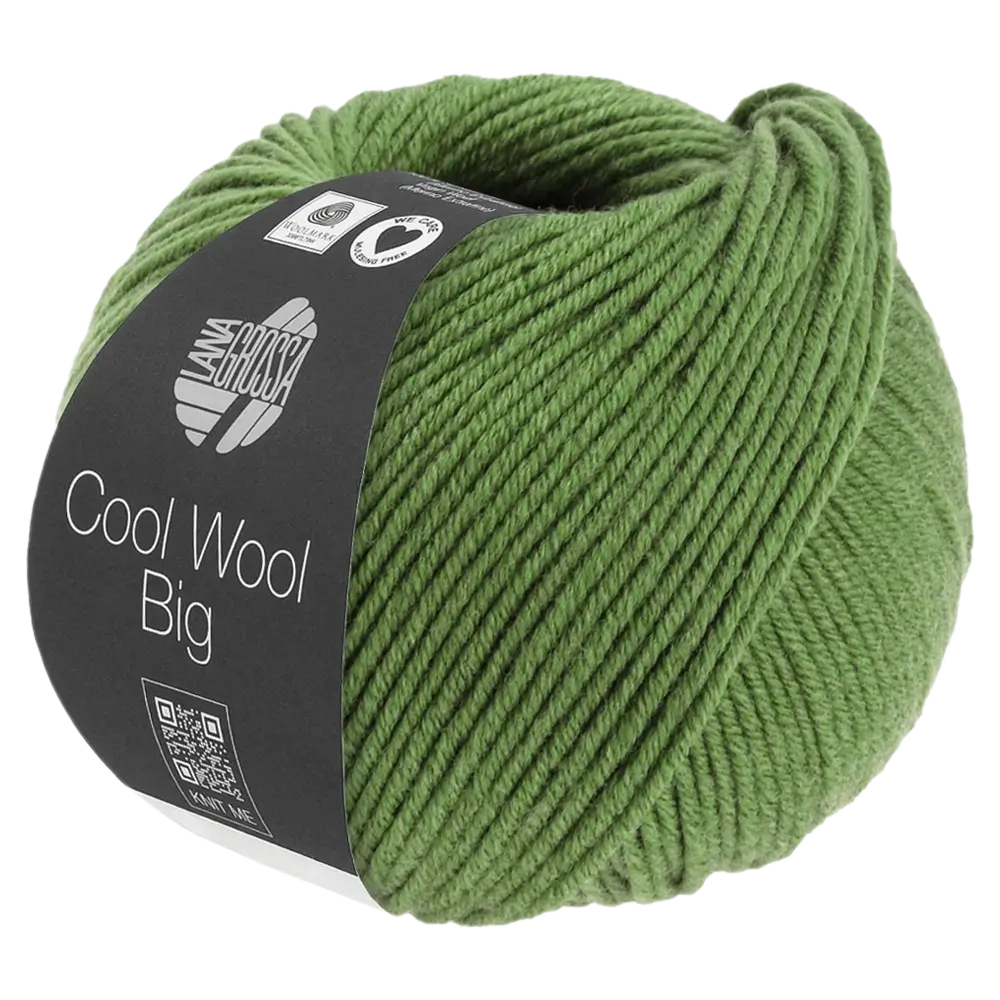 #Farbe_Lana Grossa Cool Wool Big | 1634 Grün meliert