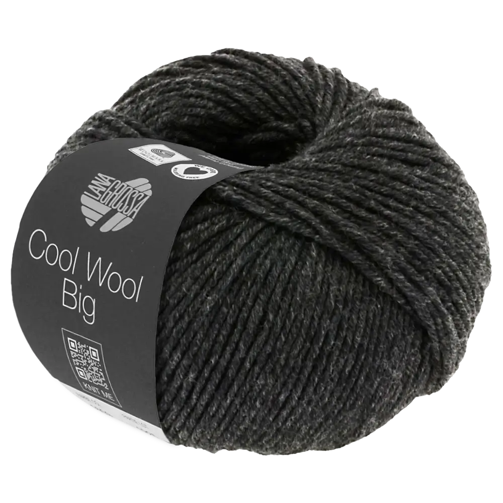 #Farbe_Lana Grossa Cool Wool Big | 618 Anthrazit
