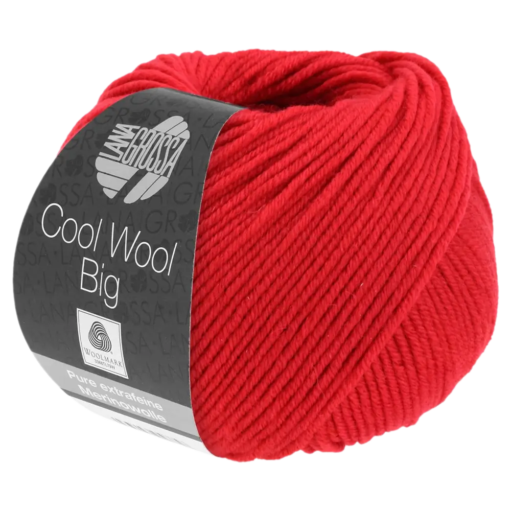#Farbe_Lana Grossa Cool Wool Big | 648 Karminrot