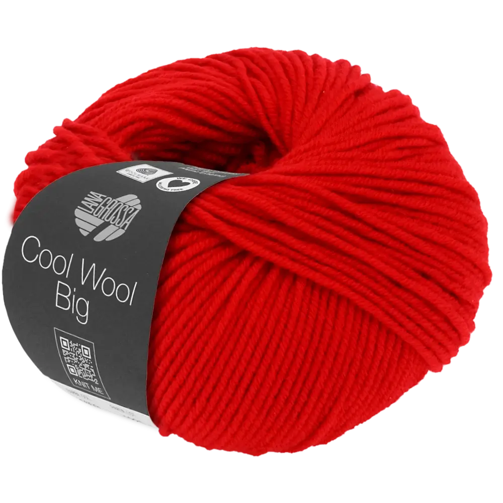 #Farbe_Lana Grossa Cool Wool Big | 923 Leuchtendrot