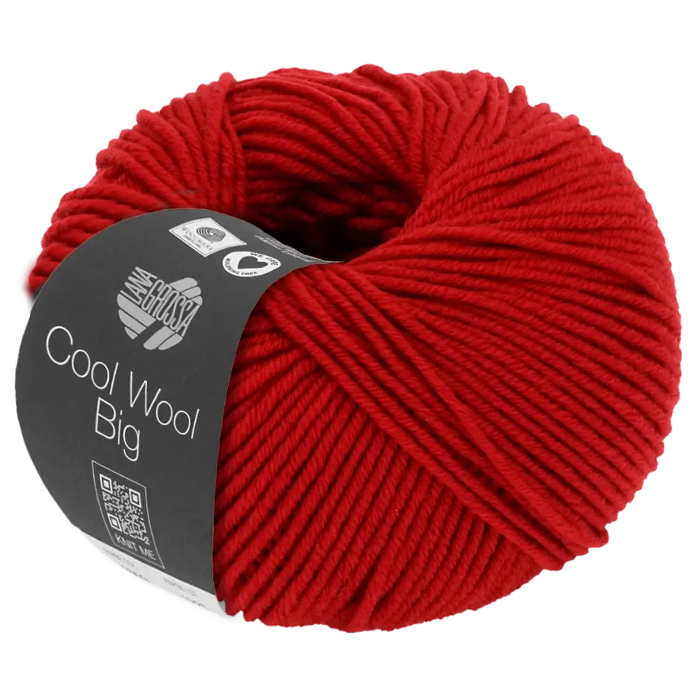 #Farbe_Lana Grossa Cool Wool Big | 924 Dunkelrot