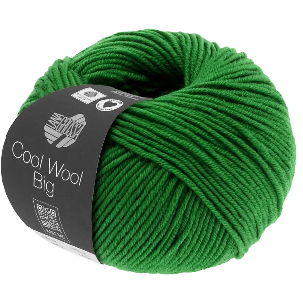 #Farbe_Lana Grossa Cool Wool Big | 939 Dunkelgrün