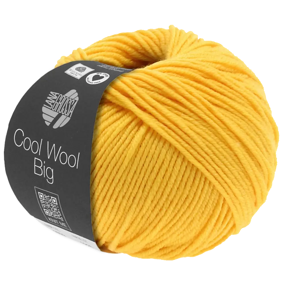 #Farbe_Lana Grossa Cool Wool Big | 958 Gelb