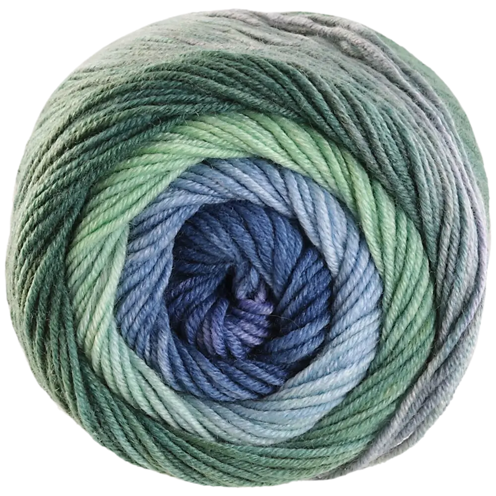 #Farbe_Lana Grossa Cool Wool Big Color | 4038 Grüngrau/Hellgrau/Dunkelgrau/Anthrazit/Schiefergrau