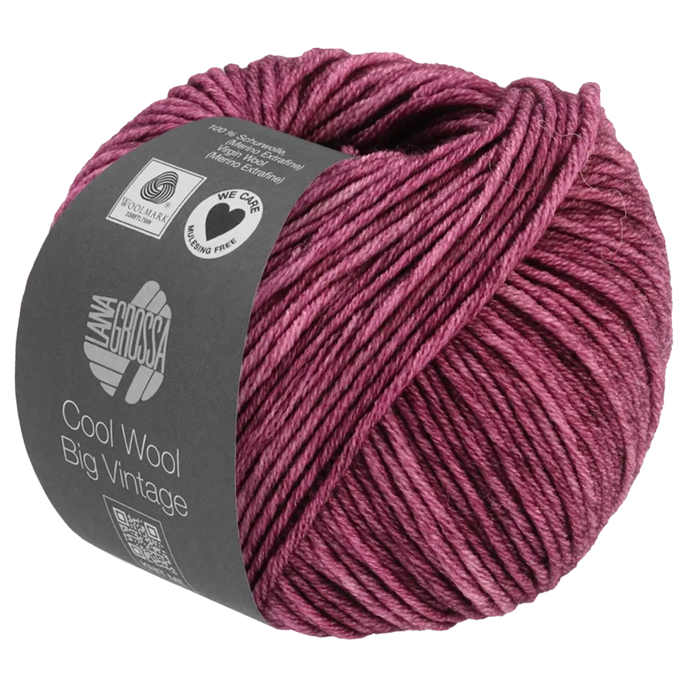 #Farbe_Lana Grossa Cool Wool Big Vintage | 7165 Pflaume
