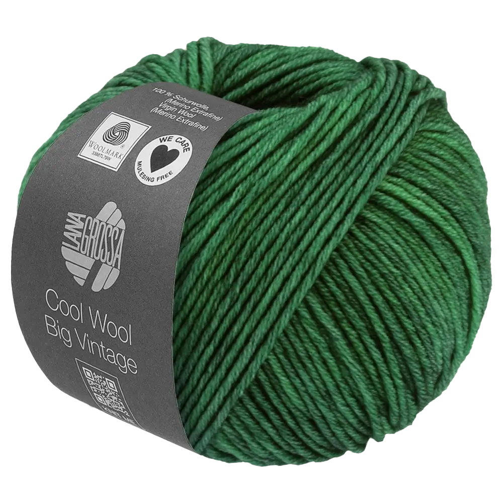 #Farbe_Lana Grossa Cool Wool Big Vintage | 7180 Patinagrün