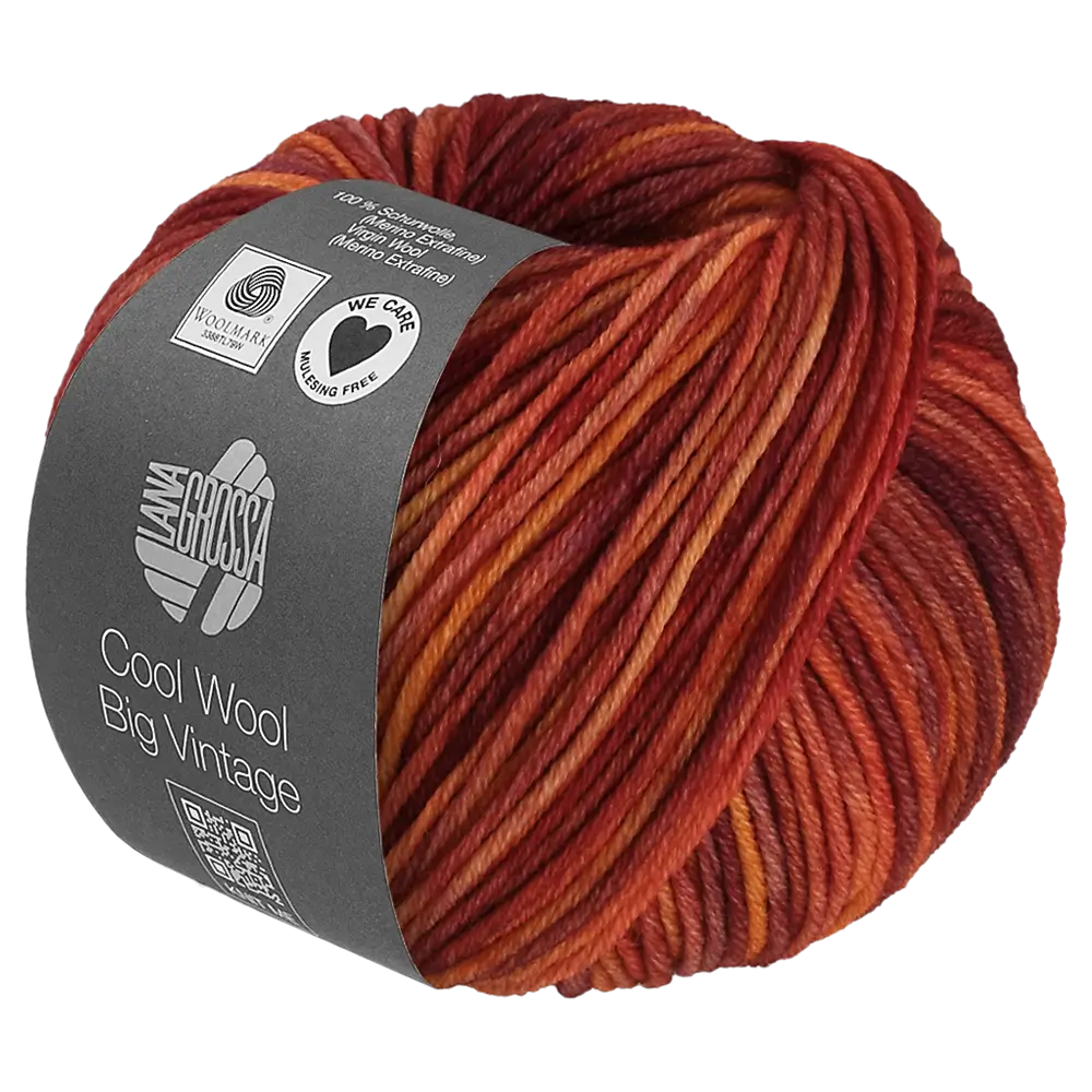 #Farbe_Lana Grossa Cool Wool Big Vintage | 7188 Orangebraun