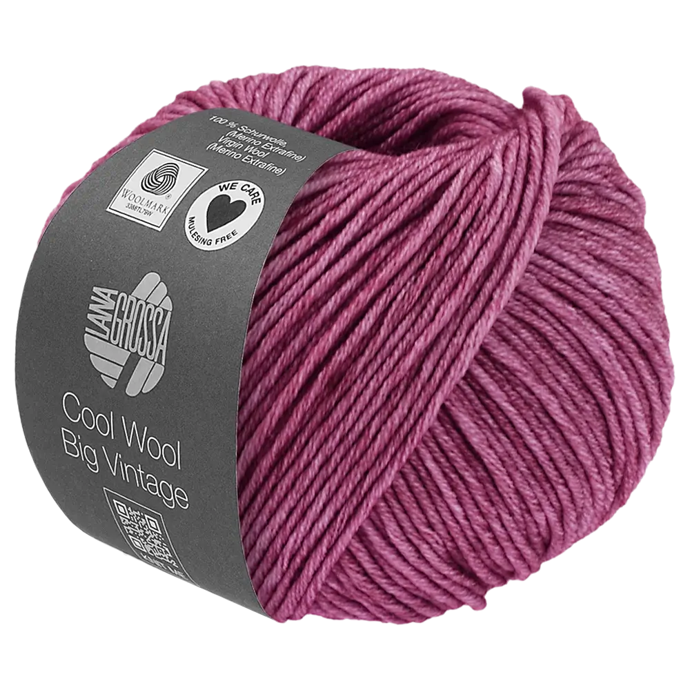 #Farbe_Lana Grossa Cool Wool Big Vintage | 7189 Pink