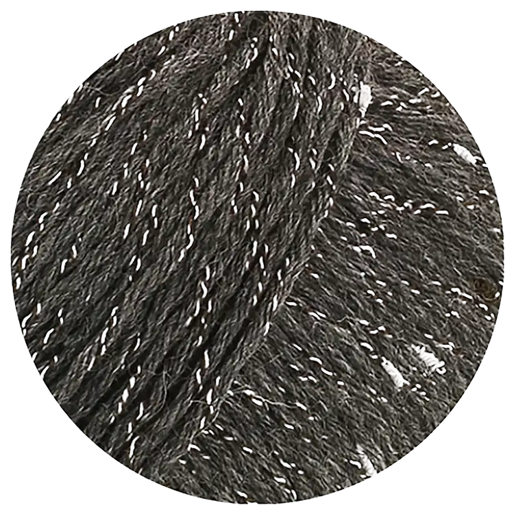 #Farbe_Lana Grossa Cool Wool Dots | 10 Dunkelgrau