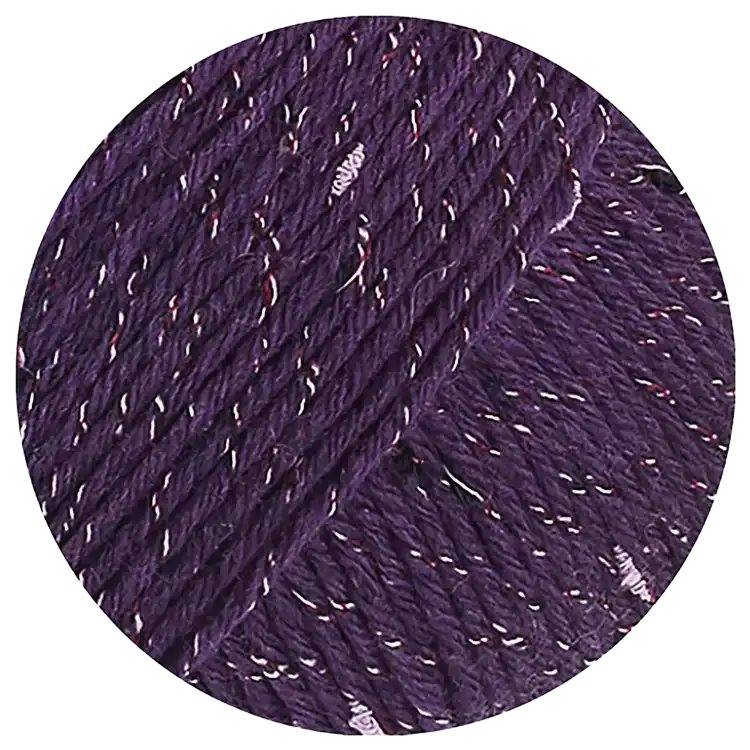 #Farbe_Lana Grossa Cool Wool Dots | 03 Aubergine